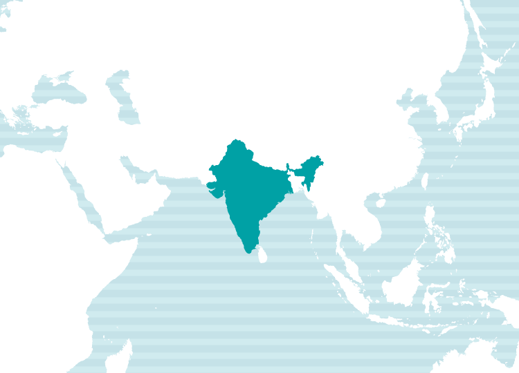 ヒンディー語使用地域地図