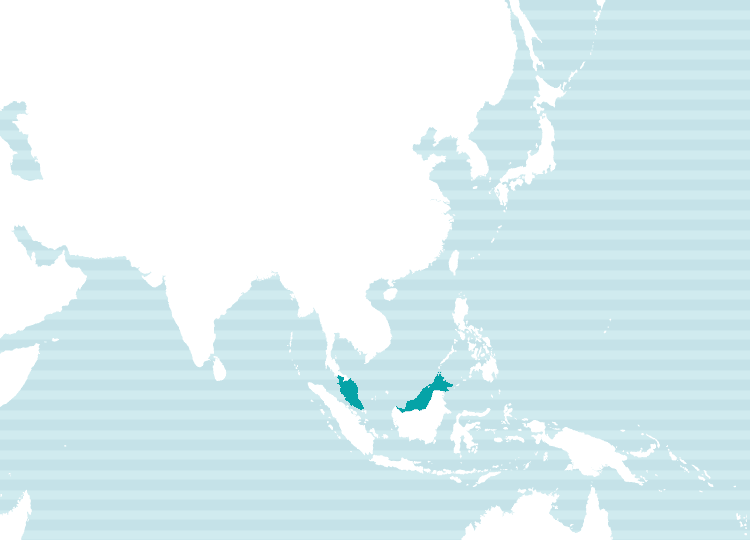マレー語使用地域地図