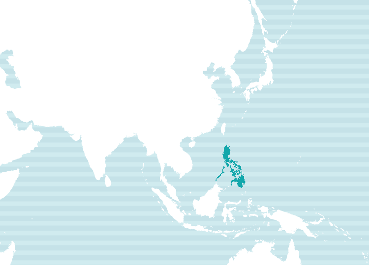 タガログ語 (フィリピン語) 使用地域地図